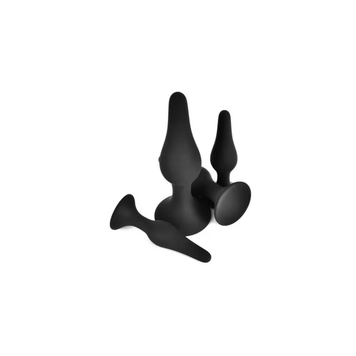 Anal | VSCNOVELTY Plug Anale VSCNOVELTY Nero Silicone Set 4 Pezzi Anal | VSCNOVELTY Plug Anale VSCNOVELTY Nero Silicone Set 4 Pezzi