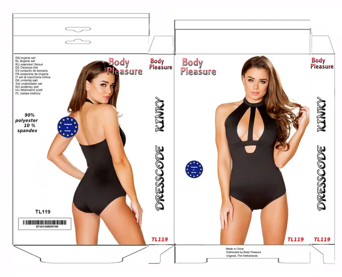 Female Sex Toys | Body Pleasure - Body - Allure Amour - Zwart - One Size - Brameho