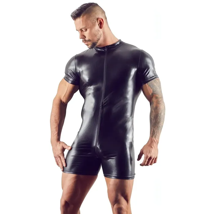 Mens PlaySuit Nero Opaco Taglia M Svenjoyment Female Sex Toys