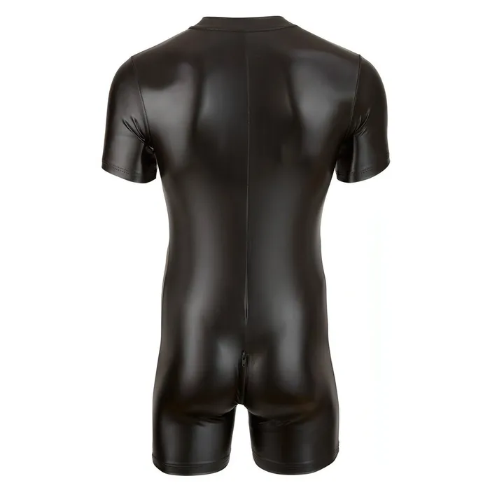 Men's PlaySuit Nero Opaco - Taglia M | Svenjoyment Female Sex Toys