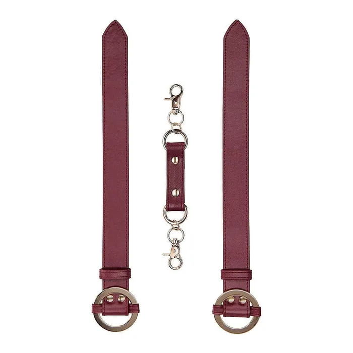 Ouch! Couples | Ouch Halo - Wrist & Ankle Cuffs - Burgundy