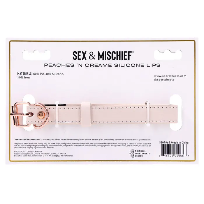 Peaches ‘n CreaMe Silicone Lips | Sportsheets Female Sex Toys