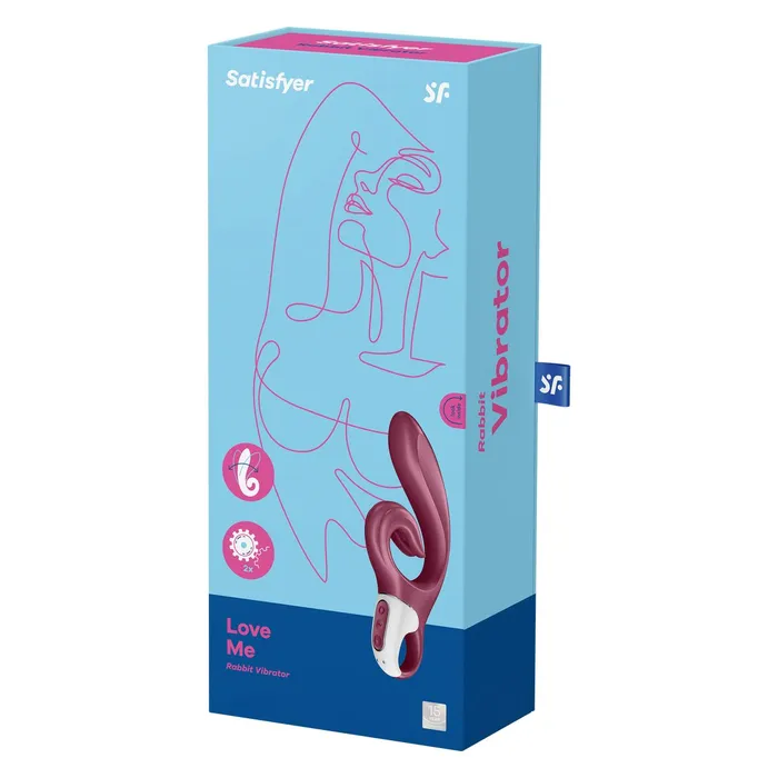 Satisfyer Vibrators | Vibratore Doppia Stimolazione Satisfyer Love me Rosso Satisfyer Vibrators | Vibratore Doppia Stimolazione Satisfyer Love me Rosso