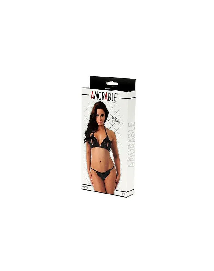 Vibrators | Amorable by Rimba Amorable - Transparant Lingeriesetje - Open bh En Slipje Met Open Kruis - Zwart Vibrators | Amorable by Rimba Amorable - Transparant Lingeriesetje - Open bh En Slipje Met Open Kruis - Zwart