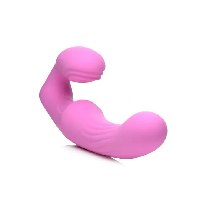 15X U-Pulse Strapless Strap-On w Remote Pink | Strap U Female Sex Toys 15X U-Pulse Strapless Strap-On w Remote Pink | Strap U Female Sex Toys