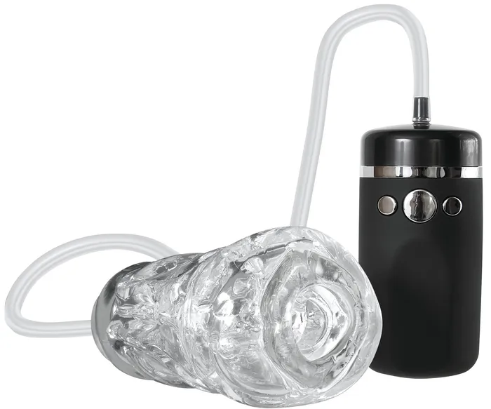 Adam and Eve Vibrating Sucking Stroker Adam and Eve Male Sex Toys