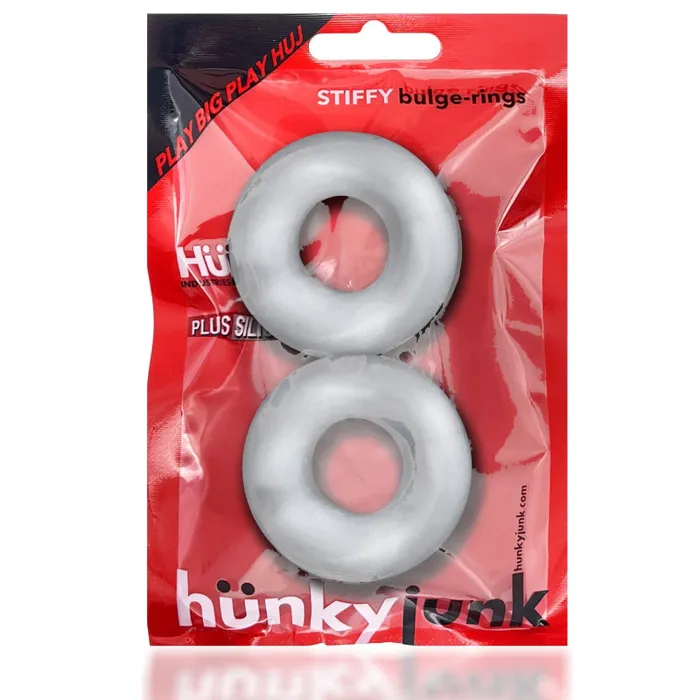 Anal Stiffy 2Pack BulgeRings Clear Ice Oxballs