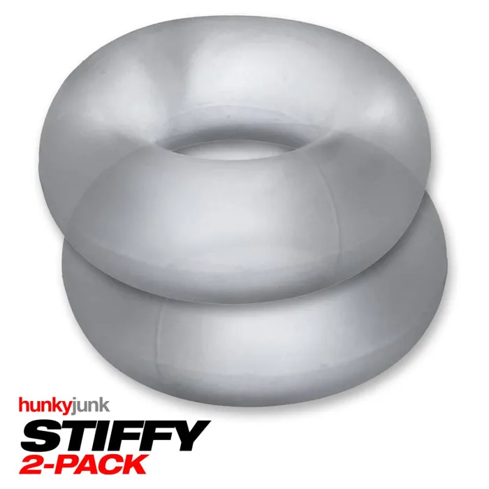 Anal | Stiffy 2-Pack Bulge-Rings - Clear Ice - Oxballs Anal | Stiffy 2-Pack Bulge-Rings - Clear Ice - Oxballs