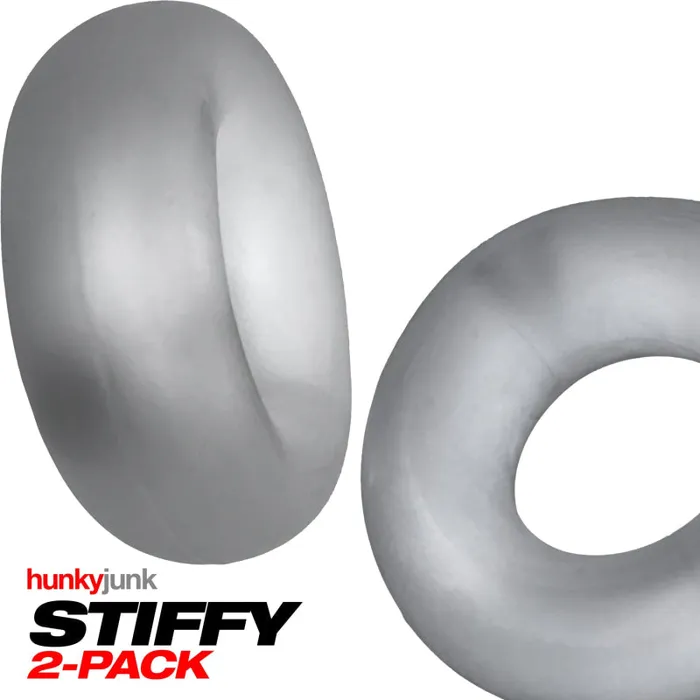 Anal | Stiffy 2-Pack Bulge-Rings - Clear Ice - Oxballs Anal | Stiffy 2-Pack Bulge-Rings - Clear Ice - Oxballs
