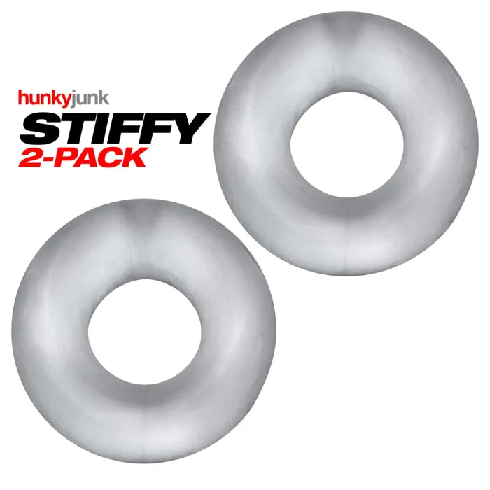 Anal | Stiffy 2-Pack Bulge-Rings - Clear Ice - Oxballs Anal | Stiffy 2-Pack Bulge-Rings - Clear Ice - Oxballs