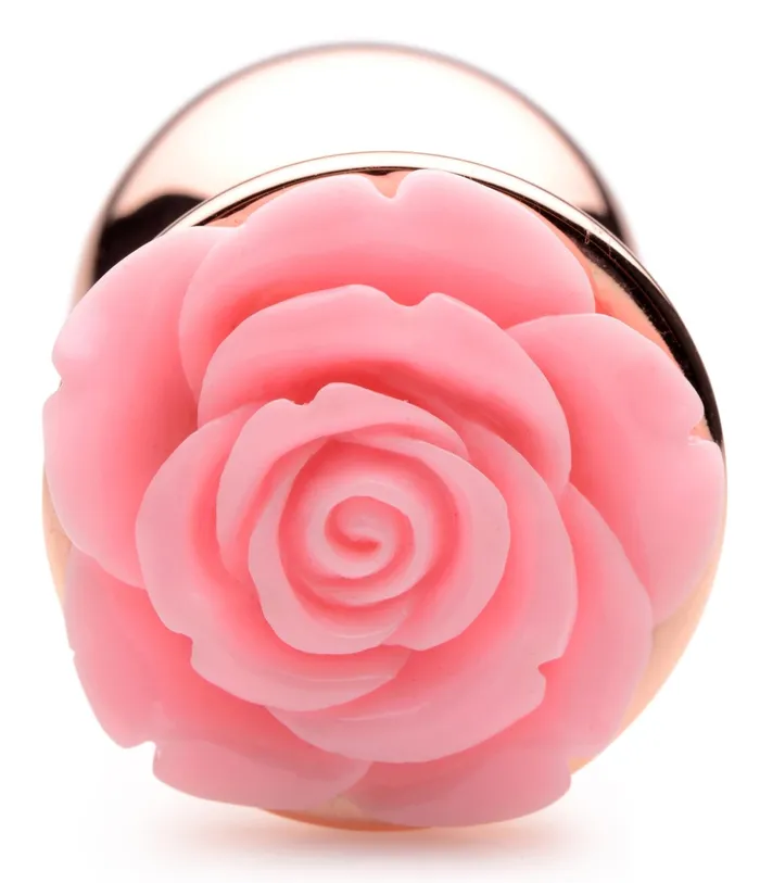 Anal | XR Brands Booty Sparks Pink Rose Gold Anal Plug