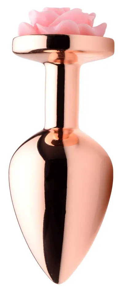 Anal | XR Brands Booty Sparks Pink Rose Gold Anal Plug