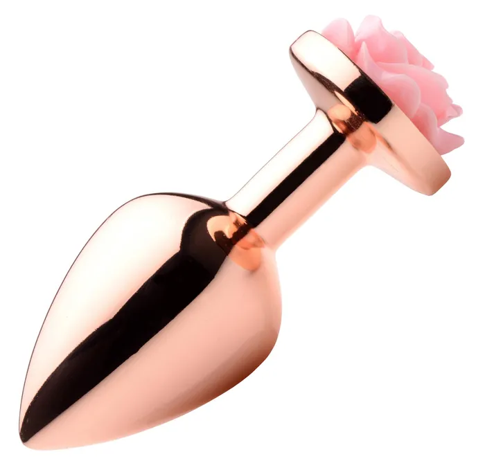 Anal | XR Brands Booty Sparks Pink Rose Gold Anal Plug