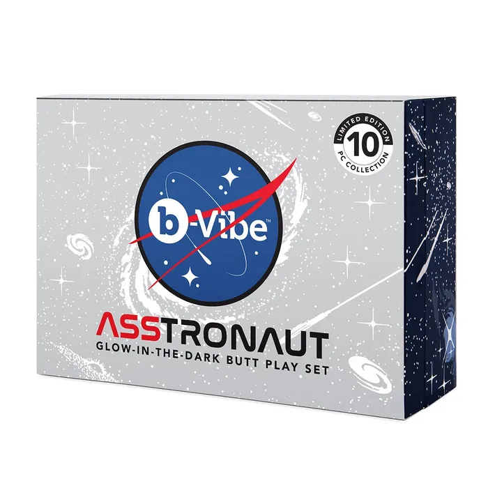 B Vibe Female Sex Toys | B Vibrator Asstronaut Glow In The Dark Butt Play Set