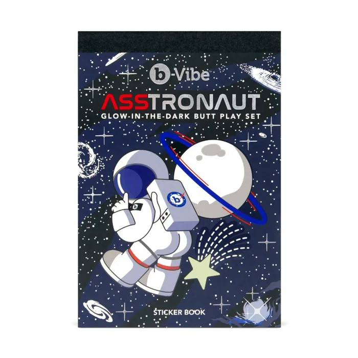 B Vibe Female Sex Toys | B Vibrator Asstronaut Glow In The Dark Butt Play Set