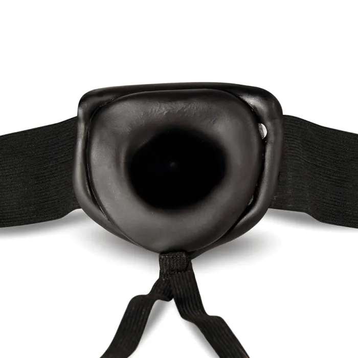 Blush Novelties Female Sex Toys Dr Skin 6 Inch Hollow Strap on Black