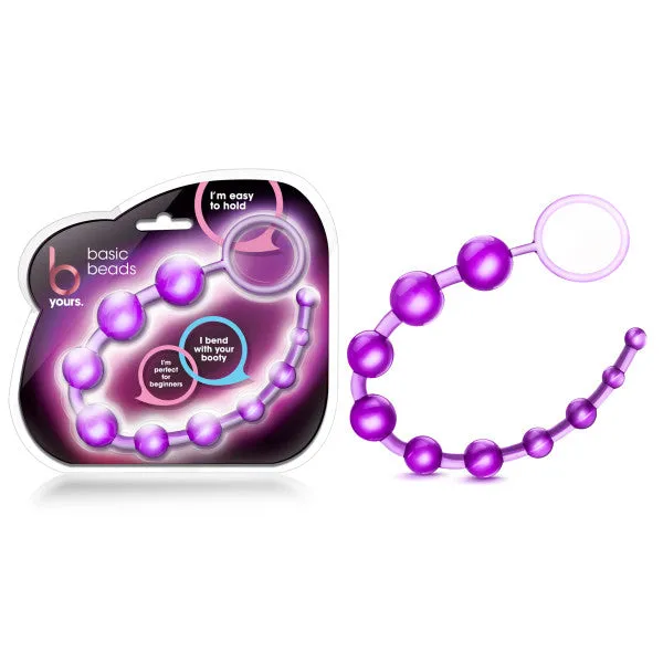 Blush Novelties Male Sex Toys B Yours Basic Beadsbl23171
