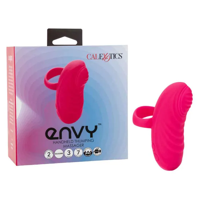 Calexotics Envy Handheld Thumping Massager Pink Vibrators