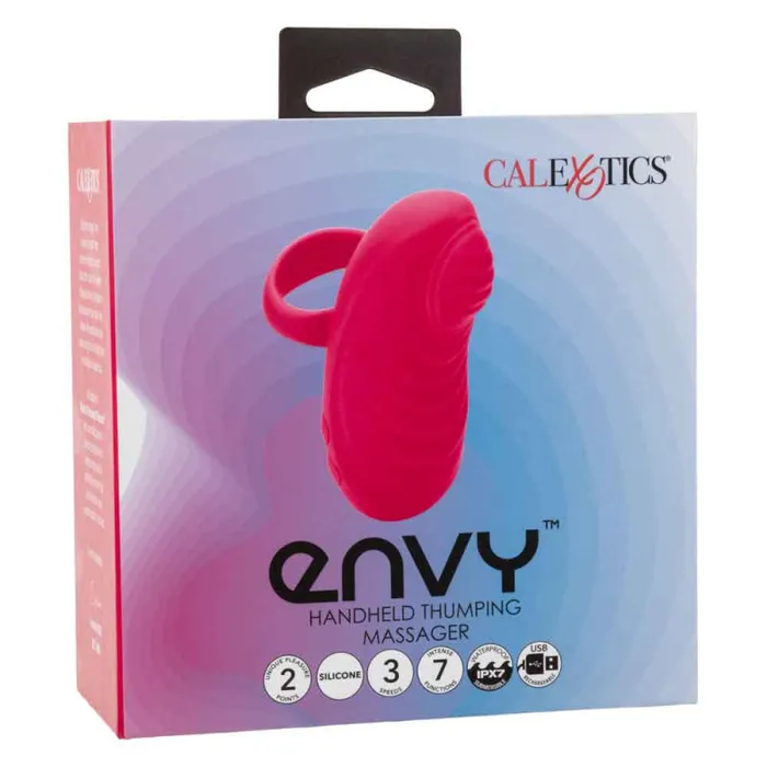 Calexotics Envy Handheld Thumping Massager - Pink | Vibrators Calexotics Envy Handheld Thumping Massager - Pink | Vibrators