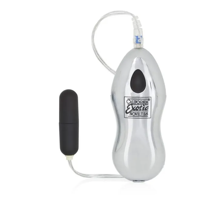 CalExotics Sterling Collection Combo Pack Velvet Cote Bullet With 2Speed Controller Female Sex Toys CalExotics Sterling Collection Combo Pack Velvet Cote Bullet With 2Speed Controller Female Sex Toys