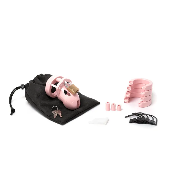 CB-X Male Sex Toys | Mr. Stubb Chastity Cock Cage Kit - Pink-(mrstb-pnk) CB-X Male Sex Toys | Mr. Stubb Chastity Cock Cage Kit - Pink-(mrstb-pnk)
