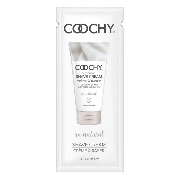 Coochy Shave Cream - Au Natural - 15 ml Foils 24 Count Display | Classic Brands Dildos Coochy Shave Cream - Au Natural - 15 ml Foils 24 Count Display | Classic Brands Dildos
