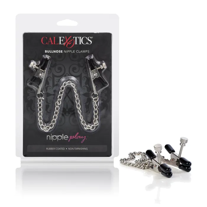 Couples CalExotics Nipple Play Bull Nose Nipple Clamps