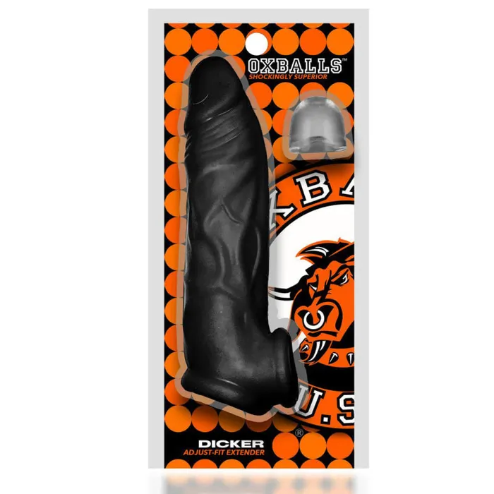 Dicker Ultra-Slim Cocksheath - Black Ice | Oxballs Anal Dicker Ultra-Slim Cocksheath - Black Ice | Oxballs Anal