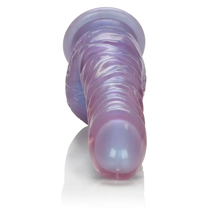 Dildos | CalExotics Crystal Cote 7 Inches Dong - Purple Dildos | CalExotics Crystal Cote 7 Inches Dong - Purple