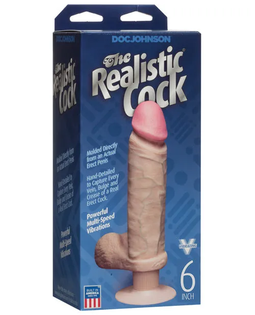 Doc Johnson Female Sex Toys Vibrating Realistic Cock