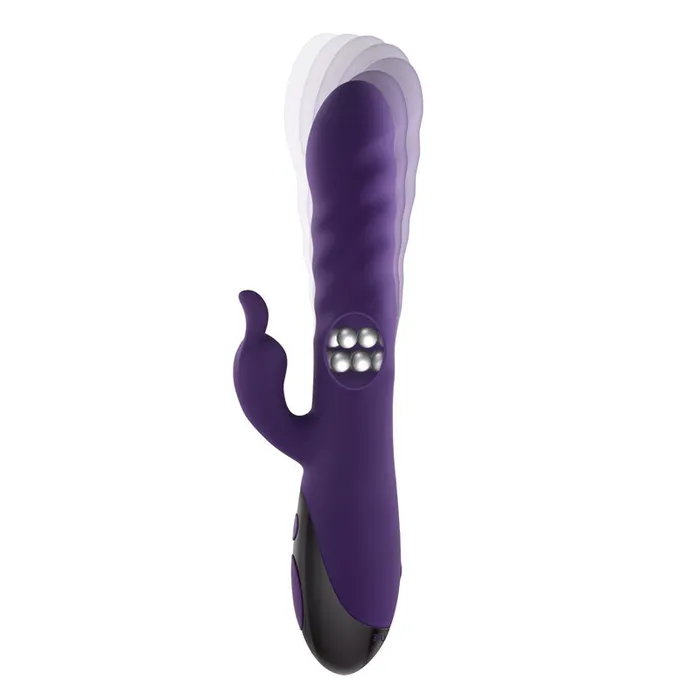 Evolved Vibrators | Evolved RASCALLY RABBIT - Purple 22.9 cm USB Rechargeable Rabbit Vibrator - EN-RS-9345-2 Evolved Vibrators | Evolved RASCALLY RABBIT - Purple 22.9 cm USB Rechargeable Rabbit Vibrator - EN-RS-9345-2