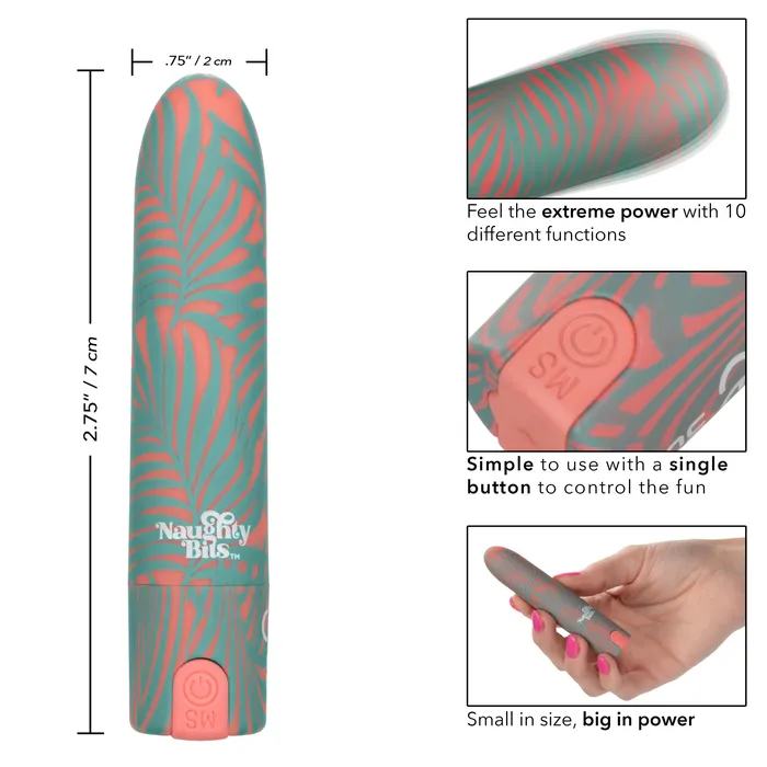 Female Sex Toys | CalExotics Naughty Bits You Do You Mini Massager