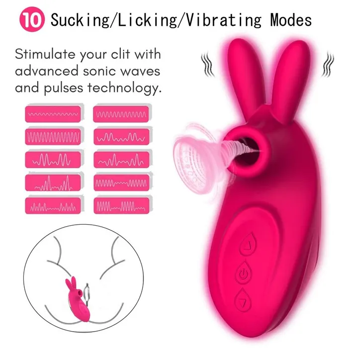 Female Sex Toys | Clitoral Sucking Vibrator With 10 Intensities Modes For Women - Lusty Age
