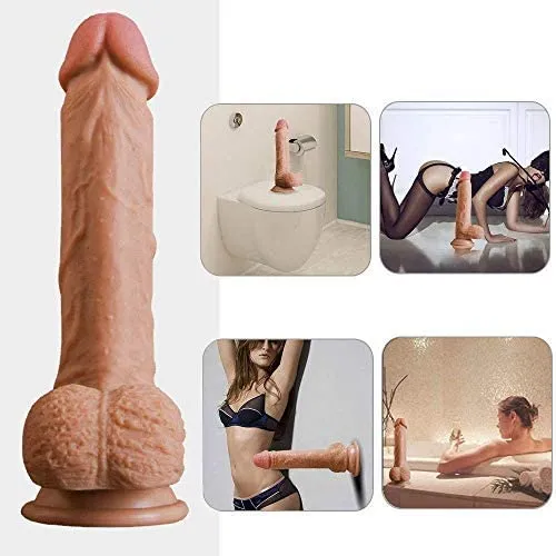 Female Sex Toys | Lusty Age Realistic Dildo with Strong Suction Cup - 7 inch