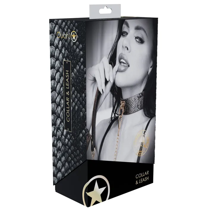Female Sex Toys | OUCH! Florence Collection - Collar with Leash-(ou998blk) - Shots Toys Female Sex Toys | OUCH! Florence Collection - Collar with Leash-(ou998blk) - Shots Toys