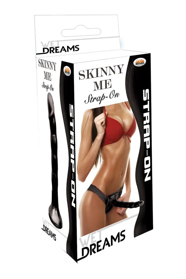 Hott Products Female Sex Toys | Wet Dreams Skinny Me Strap-on