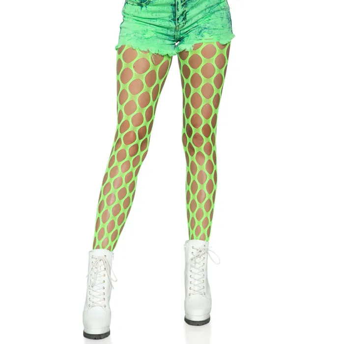Jumbo Pothole Net Tights - Neon Green - One Size Green - One Size | Leg Avenue Teddies And Bodies Jumbo Pothole Net Tights - Neon Green - One Size Green - One Size | Leg Avenue Teddies And Bodies