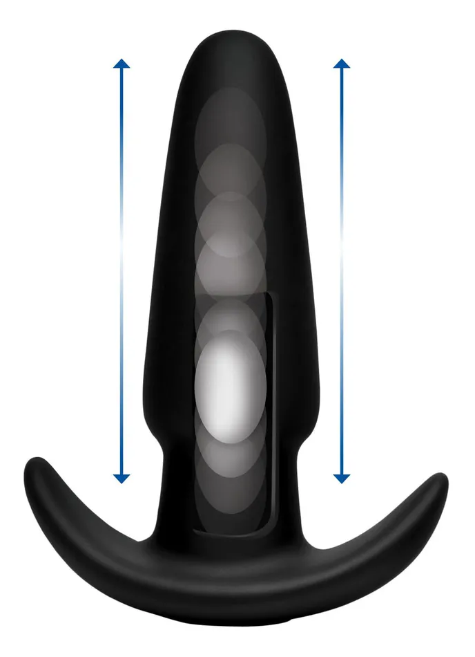 Kinetic Thumping 7x Medium Anal Plug | XR Brands Male Sex Toys