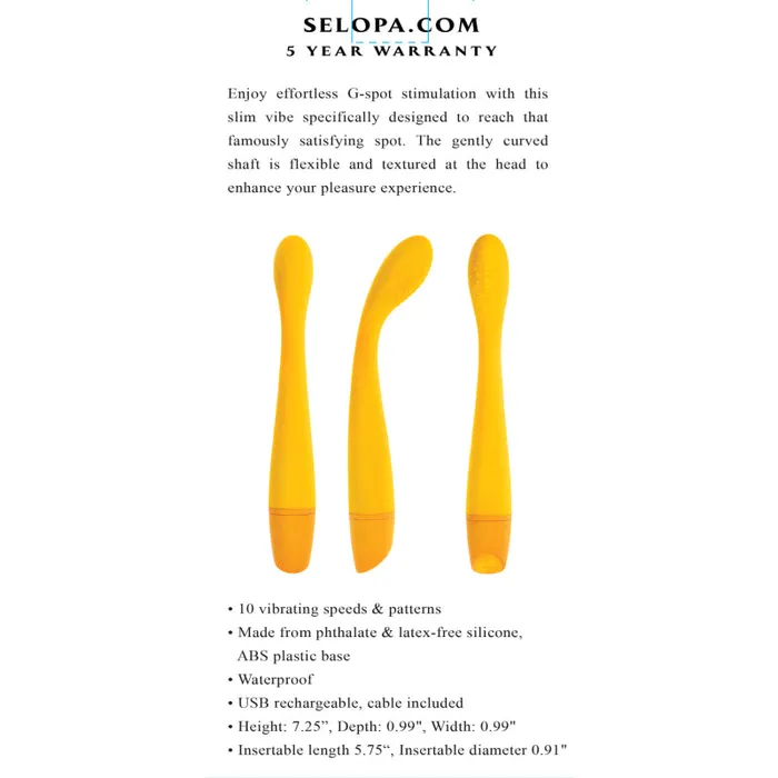 Lemon Squeeze - Yellow | Selopa Vibrators Lemon Squeeze - Yellow | Selopa Vibrators
