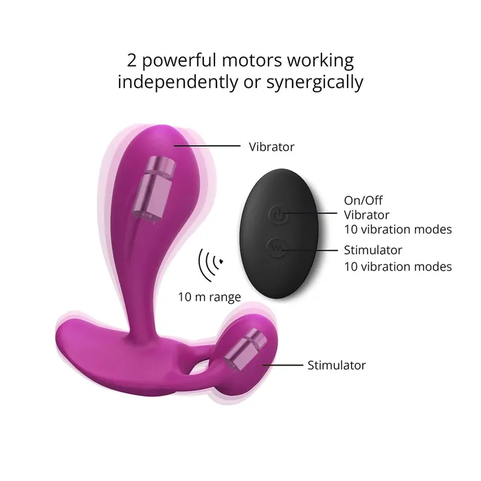 Love to Love Vibrators | Love to Love Witty G & P-Spot Vibrator - Sweet Orchid