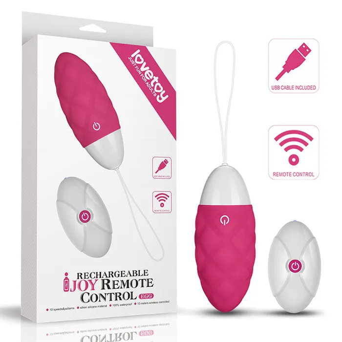 Lovetoy Female Sex Toys IJOY Rechargeable Remote Control Egglv1565