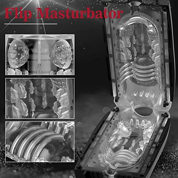 Lusty Age Male Automatic Masturbator with 4 Powerful Vacuum Suctions | Male Sex Toys