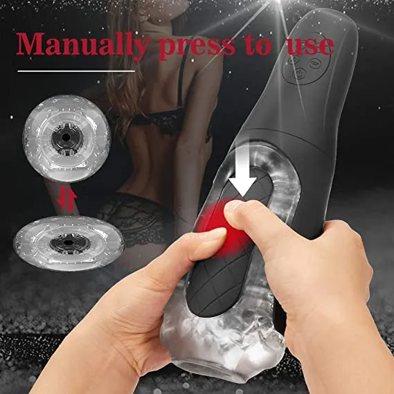 Lusty Age Male Automatic Masturbator with 4 Powerful Vacuum Suctions | Male Sex Toys