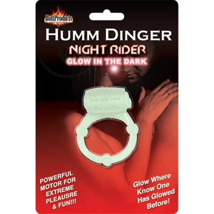 Male Sex Toys Hott Products Humm Dinger Night Rider GlowintheDark Vibrating Penis Ring Each Male Sex Toys Hott Products Humm Dinger Night Rider GlowintheDark Vibrating Penis Ring Each