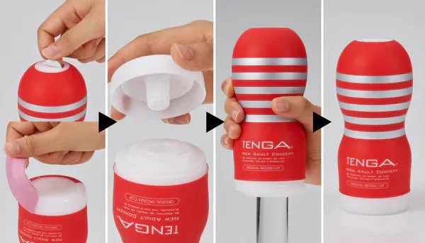 Male Sex Toys | LUNA PARK LOVE TENGA ORIGINAL VACUUM CUP HARD Japan Version