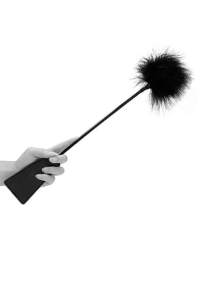 Male Sex Toys | Shots America B&w Crop With Feather Tickler
