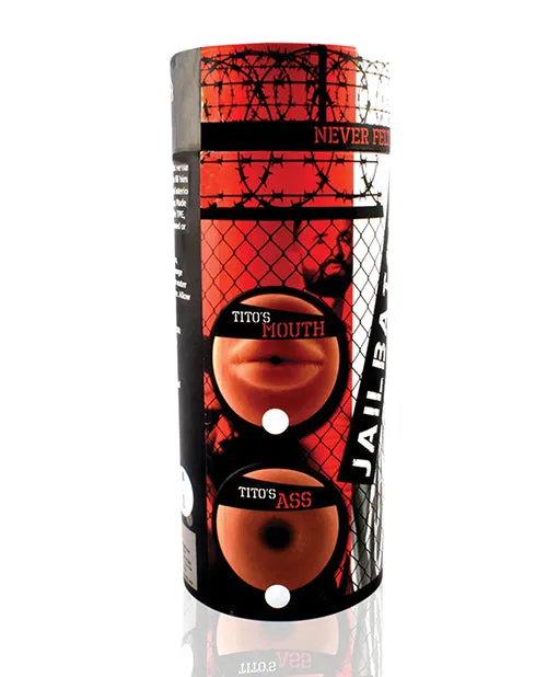 Male Sex Toys | Si Novelties Jailbators Tito's Mouth Stroker - Caramel Male Sex Toys | Si Novelties Jailbators Tito's Mouth Stroker - Caramel