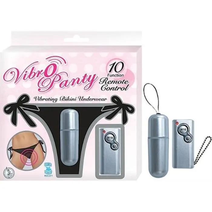 Nasstoys Female Sex Toys Vibro Panty Remote Control Black