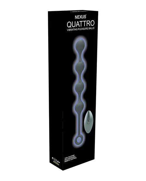 Nexus Quattro Vibrating Anal Balls Black Libertybelle Marketing Anal
