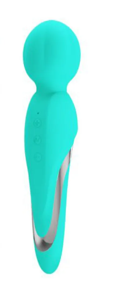 Pretty Love Female Sex Toys Walter Super Soft Silicone Wand Seafoam